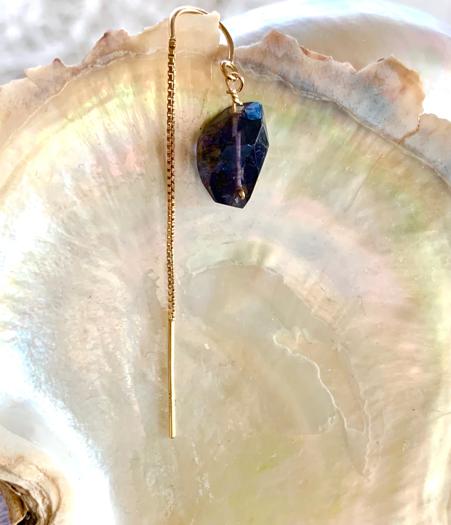 Samara hook thread earrings