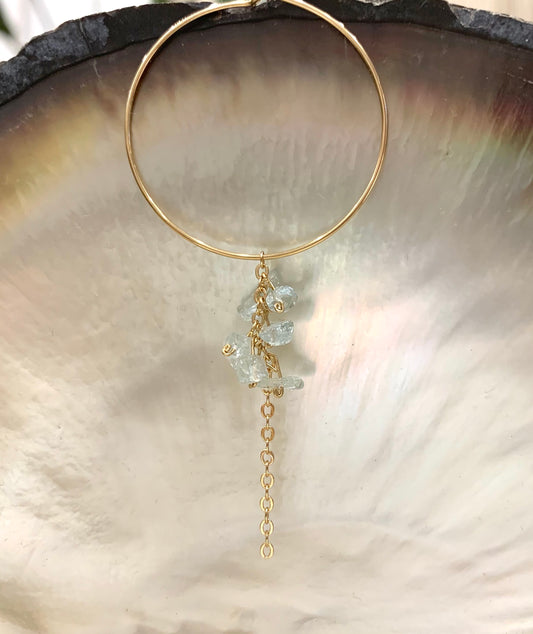 Mikai hoop earrings