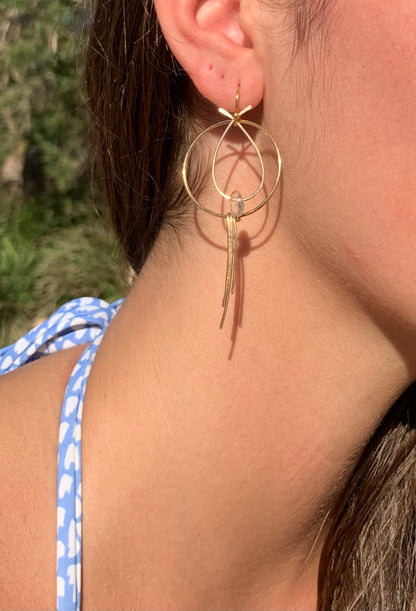 Zarya  drop earrings