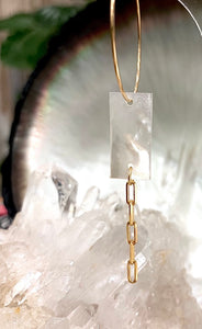 Kaia mother of pearl earrings
