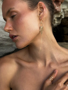 Phoenix earrings
