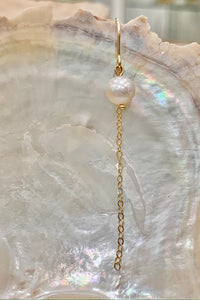 Mirrie drop earrings with freshwater pearl