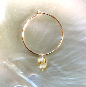 Clara hoop earrings